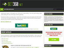 Tablet Screenshot of bet360.net